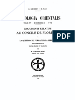 Patrologia Orientalis Tome XV - Fascicule 1 No. 72 - Documents Relatifs Au Concile de Florence I