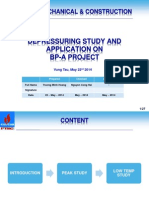 Depressuring Study and Application On BP-A Project