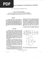 (1991) A General Circuit Topology of Multilevel Inverter