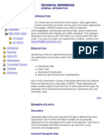 Motors Technical Reference For Electric Motors