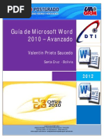 Guia de Microsoft Word 2010 - Avanzado PDF