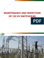 Maintenance of 132 KV Switchgear