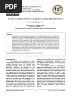 A Review On Implementation of Image Processing in Agriculture Sector