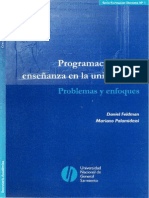 Feldman, Palamidessi Programacion de La Ensenaza en La Universidad PDF