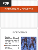 Biomecanica y Biometria