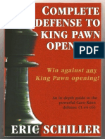 Eric Schiller - Complete Defense To King Pawn Openings (Caro-Kann) PDF