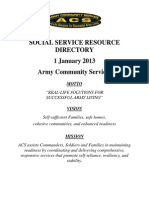 ACS Social Service Resource Directory JAN 2013