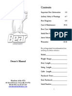 2008 Bear Archery Manual