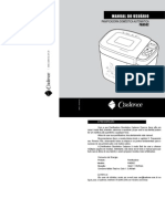 Manual Panificadora Cadence