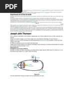 Experimentos Que Contribuyeron Al Desarrollo Del Modelo Atomico