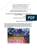 El Estado, El Poder y Los Movimientos de Mujeres en Nicaragua