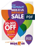 Beds R Us June Catalogue