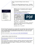 Molecular Crystals and Liquid Crystals