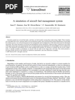 A Simulation of Aircraft Fuel Management System