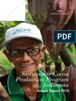 Cocoa Program Implementation - Annual Report #SC 2013