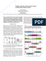 Analytic Calculation of The DC Link