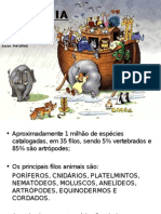 Introdução À Zoologia, Poríferos e Cnidários