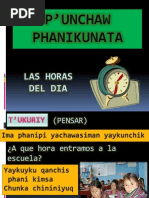 Las Horas Del Dia en Quechua