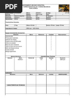 Formato de Mantenimiento (Tronzadora)