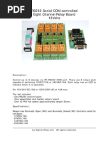 Kmtronic 8 Relay Rs232 Manual