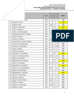 Arhitectura Occidentala Sec. 19 - Centralizator Note Activitate Pe Parcurs