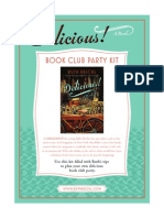 Delicious! by Ruth Reichl - Book Club Party Kit