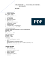 Plan de Ingrijire Pancreatita Cronica Hemoragica