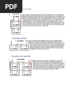Baterías en Serie y Paralelo