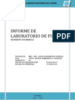 Informe de Lab de Fisica Momento de Inercia