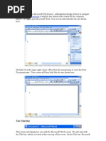 This Tutorial Teaches Microsoft Word Basics