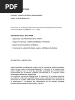 Informe de Auditoria