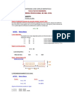 Predimencionamiento de Vigas y Columnas