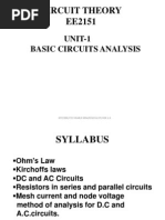 Circuit Theory