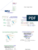 Euler Angle Rates: Aircraft Equations of Motion - 2