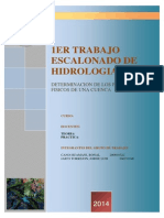 1er Escalonado Hidrología