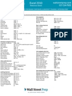 Excel Shortcuts