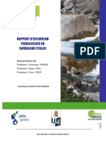 Rapport D'excursion Pedagogique: Gestion Des Risques Naturels