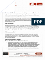 Tonsillitis FACT Sheet