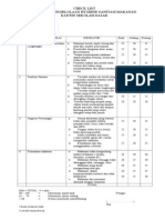 Checklist Kantin Sekolah