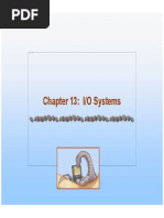 Chapter 13: I/O Systems