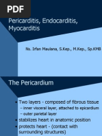 Pericardial DX Endocarditis Myocarditis