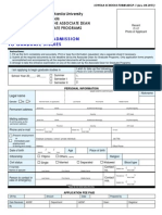 1 Application Form