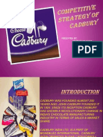 Competitive Strategy of Cadbury