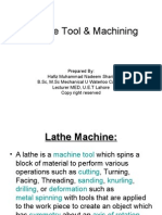 Machine Tool & Machining