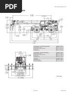 General Dimensions: Turning Radius - Front Wheel (4x2) Steering English