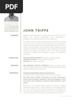 John Trippe: 2277 Mission Street San Francisco, Ca 94110 Phone