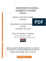 Human Resource Payroll Management System