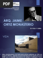 Presentacion Arq - Jaime Ortiz Monasterio