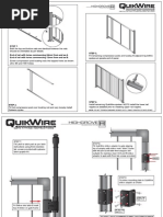 Quikwire Panel Instruction Sheets