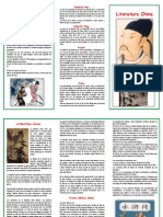 Triptico Literatura China